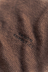 "BRUSHED WAFFLE" CREWNECK