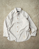 "WASHER STRIPE" RELAX-FIT L/S SHIRT